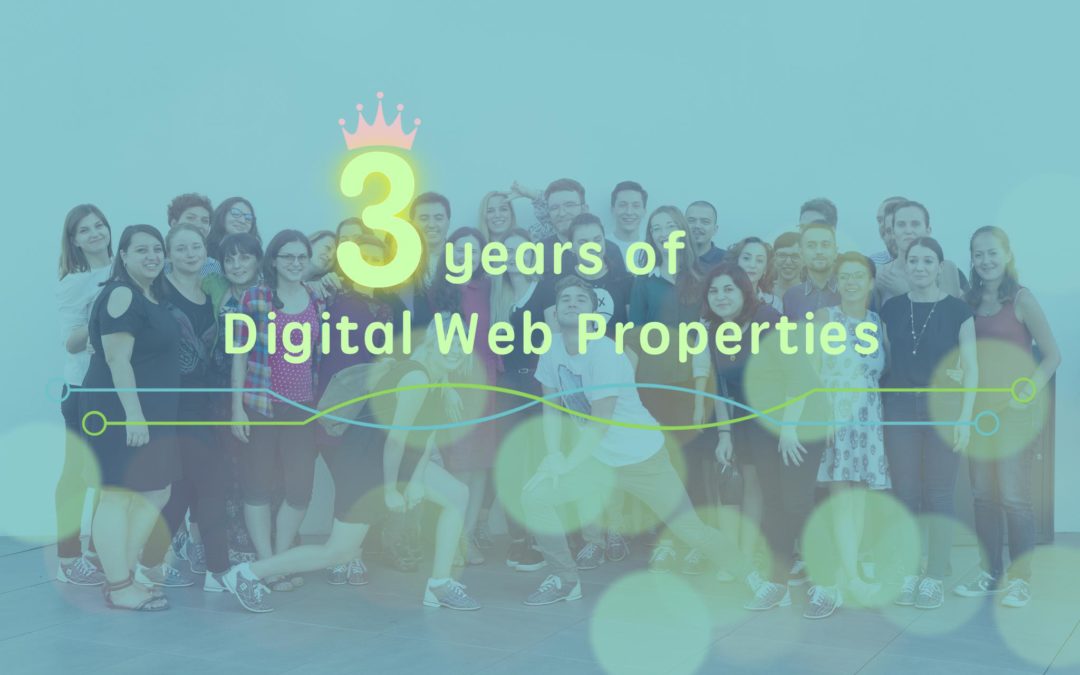 It’s Our Birthday! 3 Years of Digital Web Properties